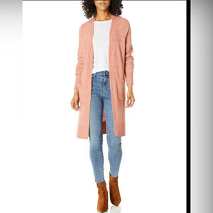 J Crew Mercantile Long Cardigan With Front Pocket Detail - Xsmall